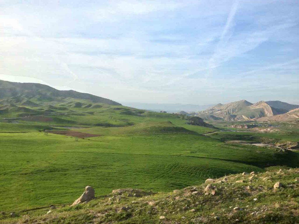 Kurdistan Iraq rolling hills
