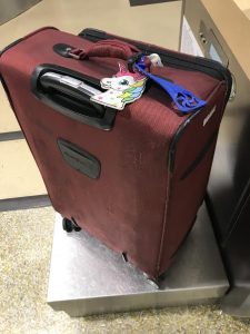 Big Red suitcase