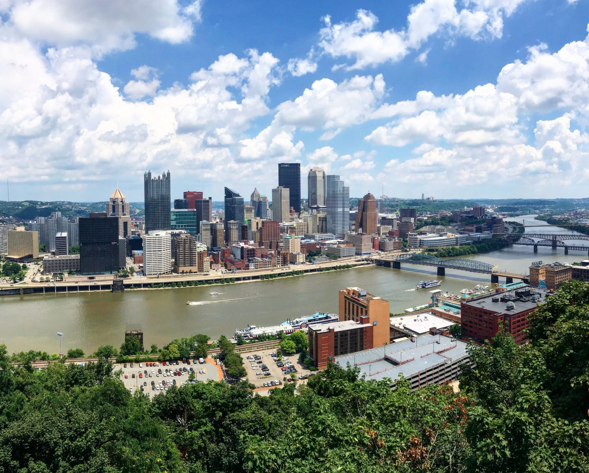 Make sure to catch a glimpse of the skyline when exploring things to do in Pittsburgh.