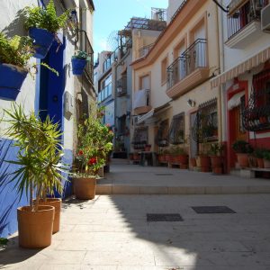A peaceful street in Alicante