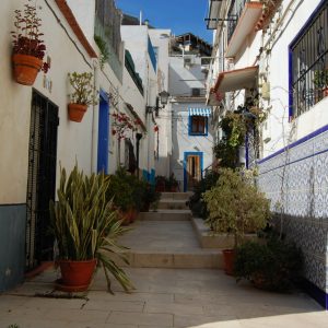 A quiet street in Alicante