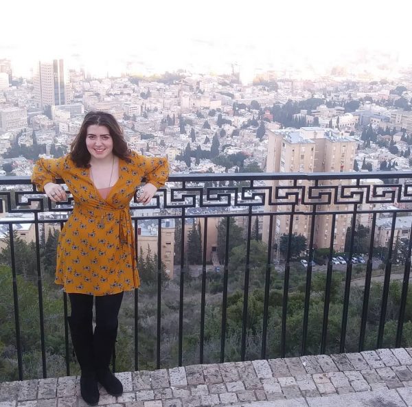 Alana in Haifa through her Hillel trip to Israel