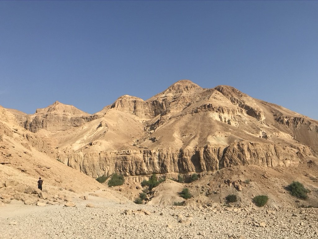 One of the mountain formations in Israel.