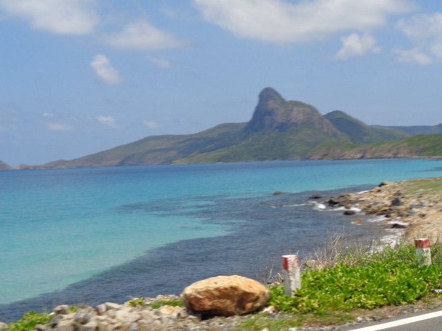 Coastal view in Con Dao