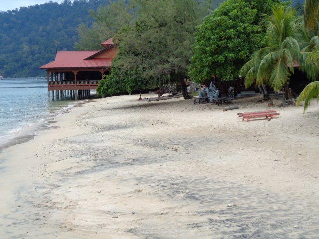 The beach at Air Batang