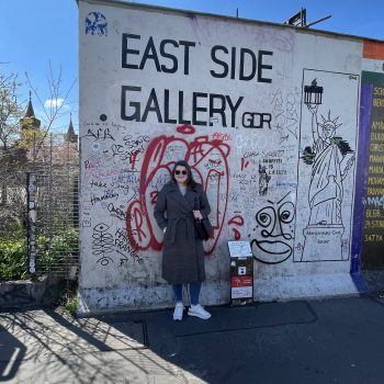 Emma at East Side Gallery