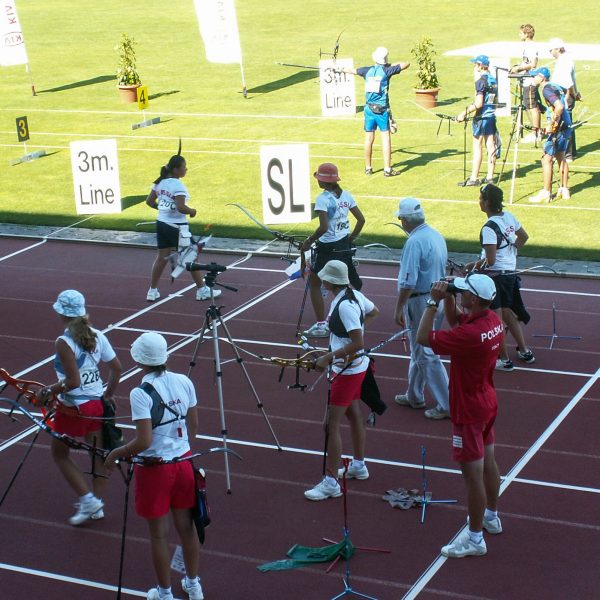 Gold medal match at European Championships, an athletics competition.