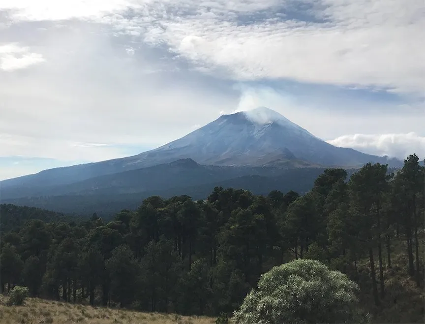Hiking the Iztaccihuatl Volcano in Mexico