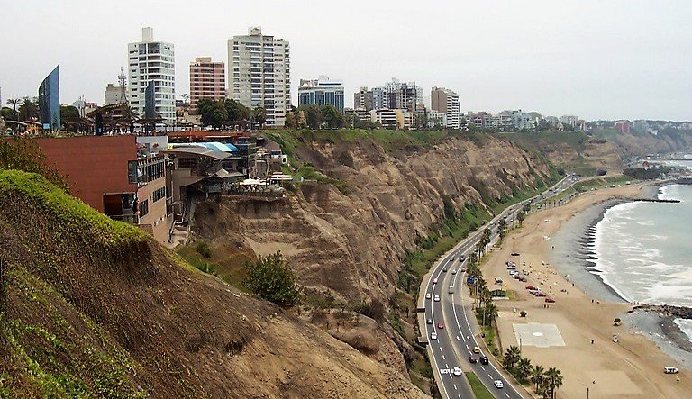 The Larcomar Mall in Lima, one of the coolest things to do in Peru.