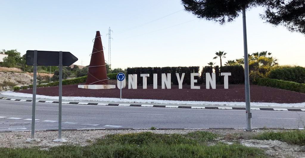 Ontinyent Spain sign