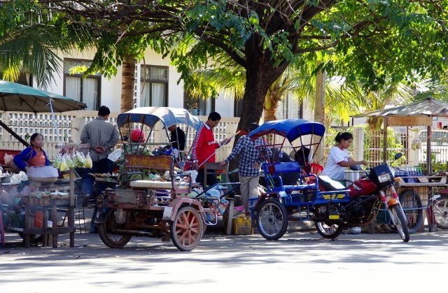 Pakse, Laos street scene