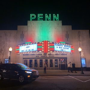 Photo by Marie Cantor | Dreams Abroad. Penn Theatre from the outside in metro Detroit