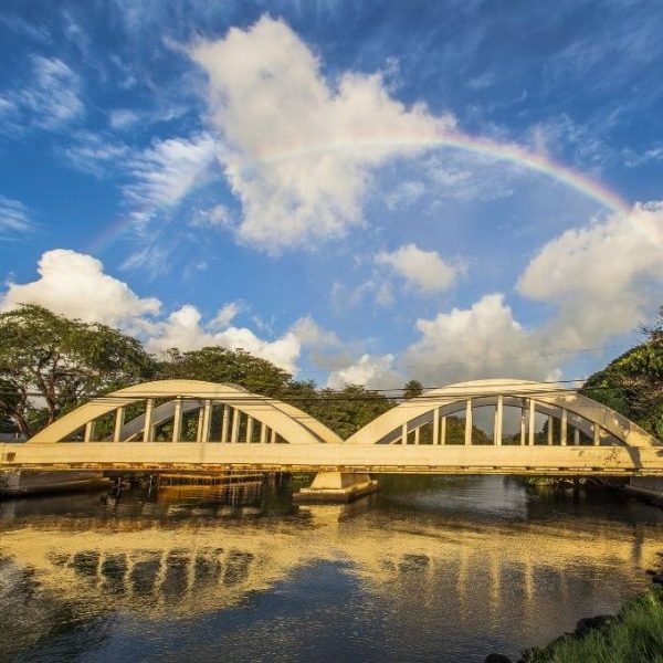 Rainbow bridge Haleiwa
