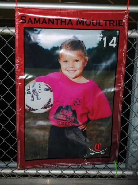 Samantha Moultrie first soccer photo