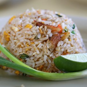 Singaporean fried rice