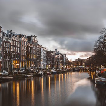 A picture of Amsterdam, the Netherlands, where Ajay's L'Oreal internship is located.
